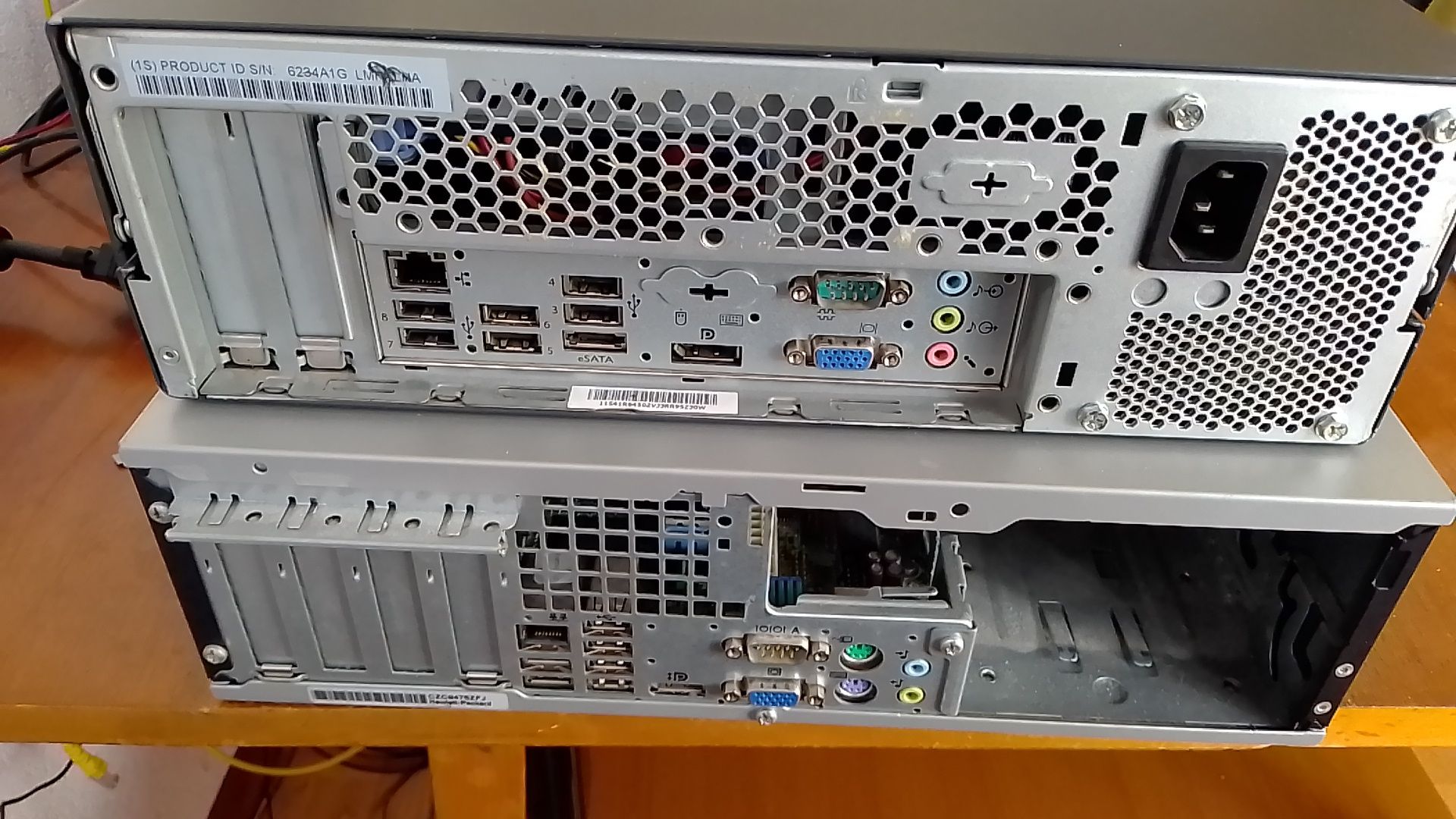 Два компютъра за части, HP dc7900 ssf, и Lenovo M58