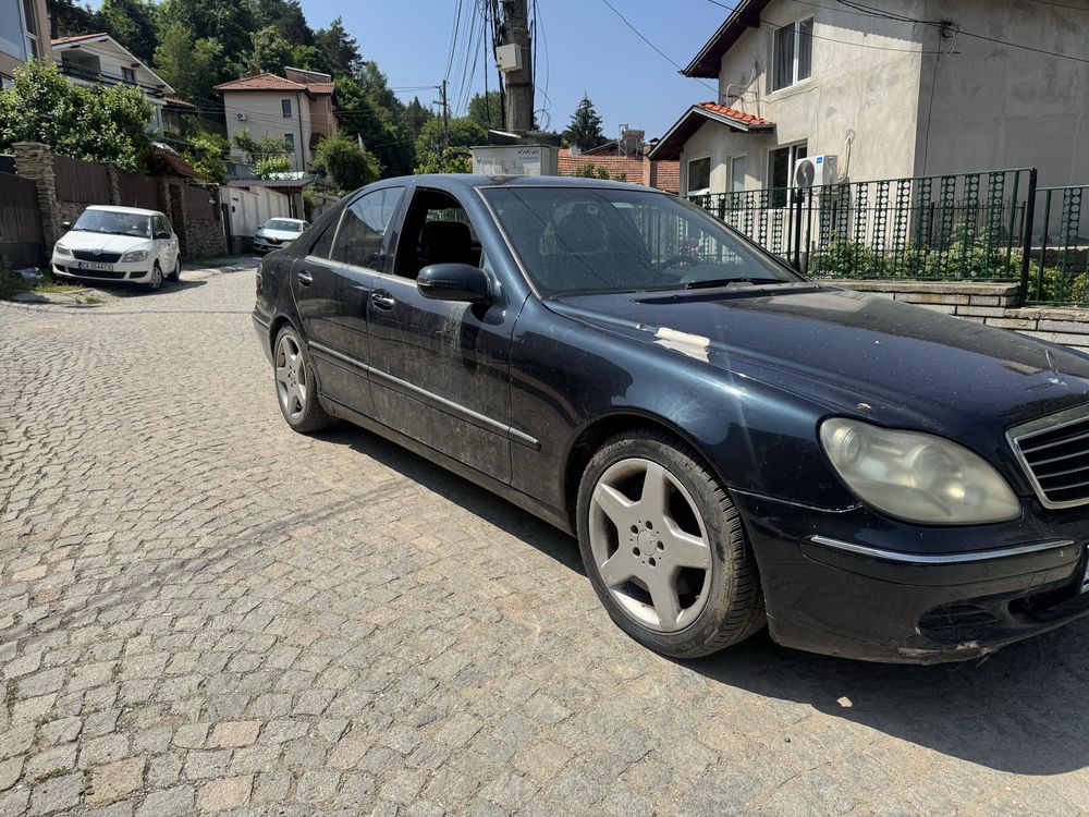 Mercedes S500 W220 На части