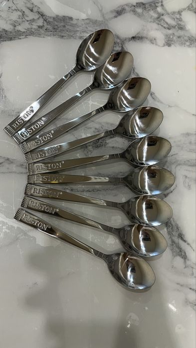 Ложки чайные 9 штук новые