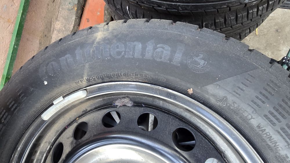 Roata rezerva logan 4x100 Anvelopa 185 65 r15 sandero dacia