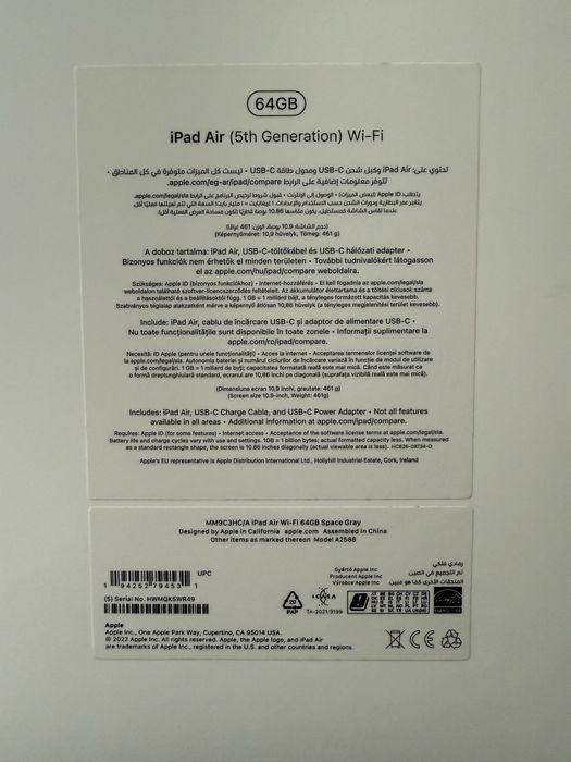 Ipad Air 5th gen 64gb + Apple pencil 2nd gen