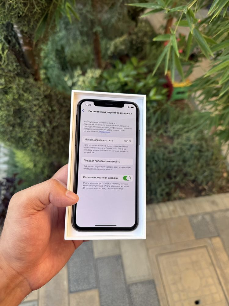 Iphone x ayfon x 256gb LL/A qora holati ideal aybi yo face ishlidi