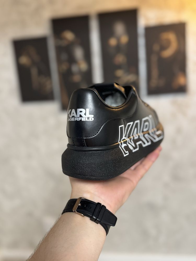 Adidasi Barbati Karl Lagerfeld Black!