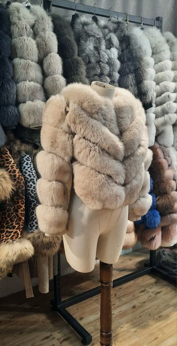 НОВО ЗАРЕЖДАНЕ!Високо качество Кожени Палта от Естествен Косъм/кожено