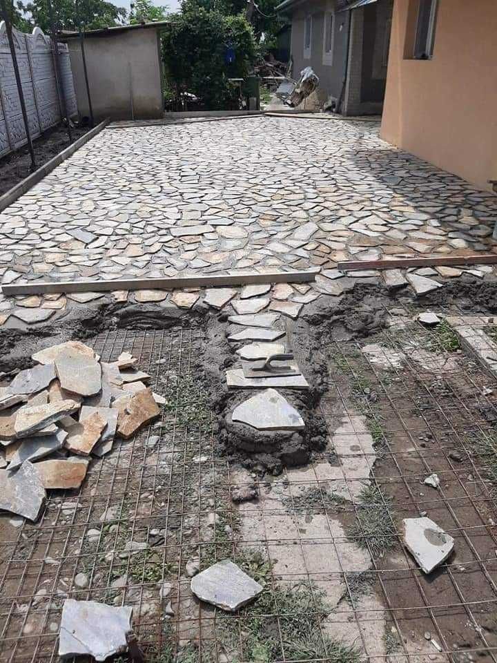 Piatră naturala de munte pavaj