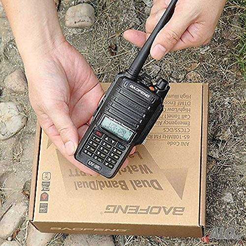 Нови 2025 BAOFENG 9R PLUS 22W 11000MAH двубандова Радиостанция Водоуст