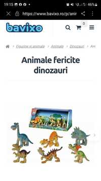 Animale fericite dinozauri jucarii copii