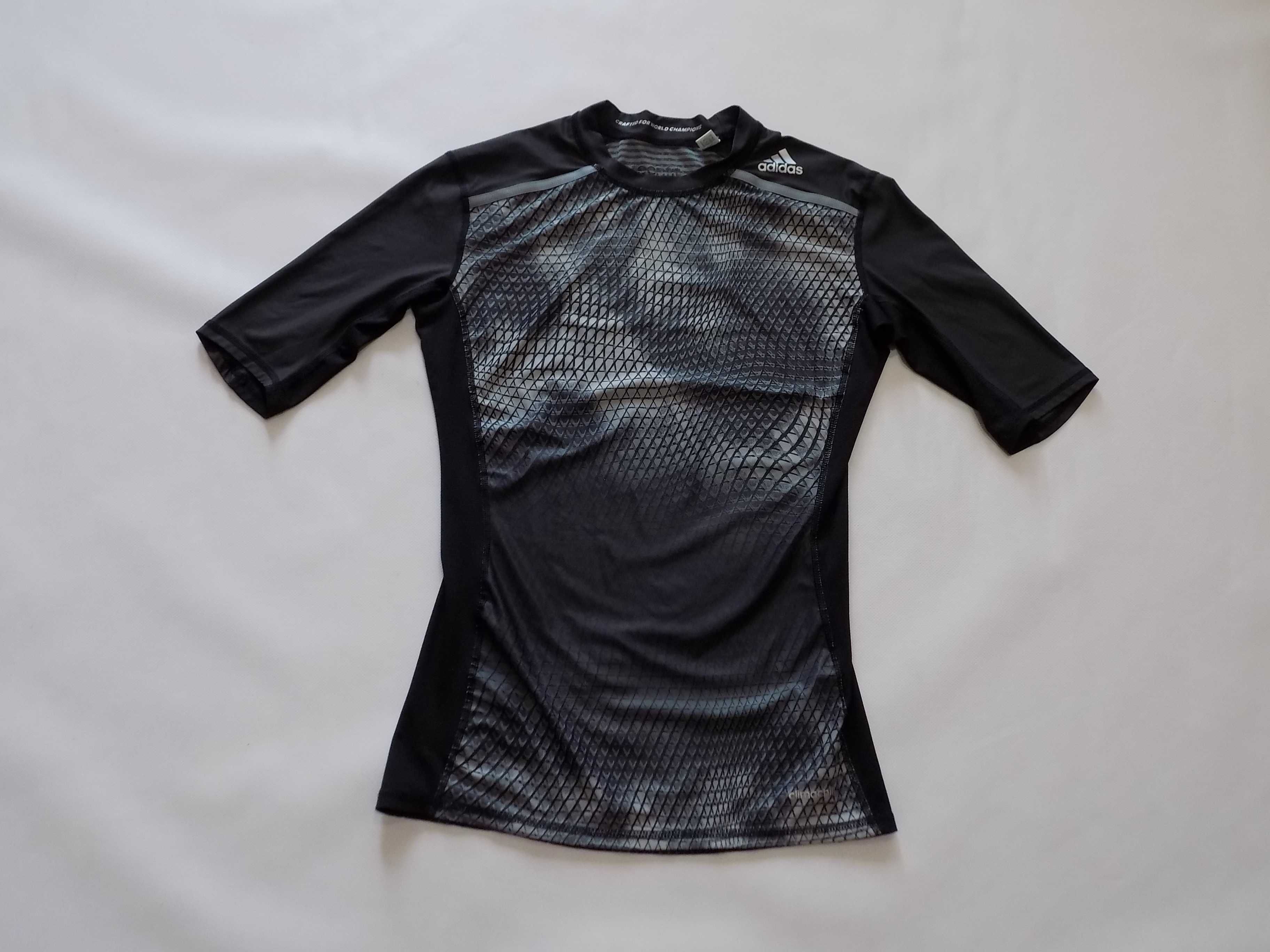 Тениска adidas techfit потник блуза оригинал спорт фитнес крос мъжка М