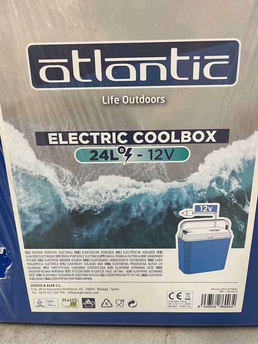 Хладилнa чанта Atlantic 24л  - 12V волта 24L литра