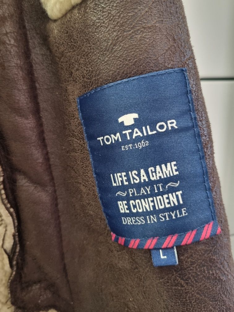 Geaca Tom Tailor blana ecologica