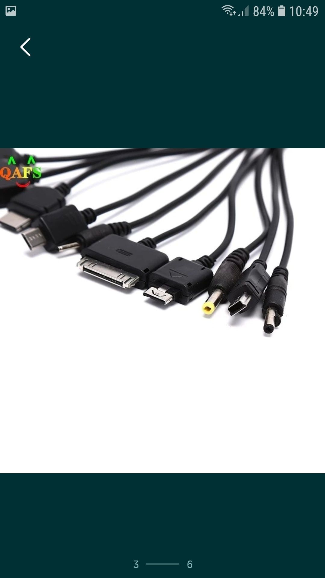 Cablu de încărcare USB 10-in-1