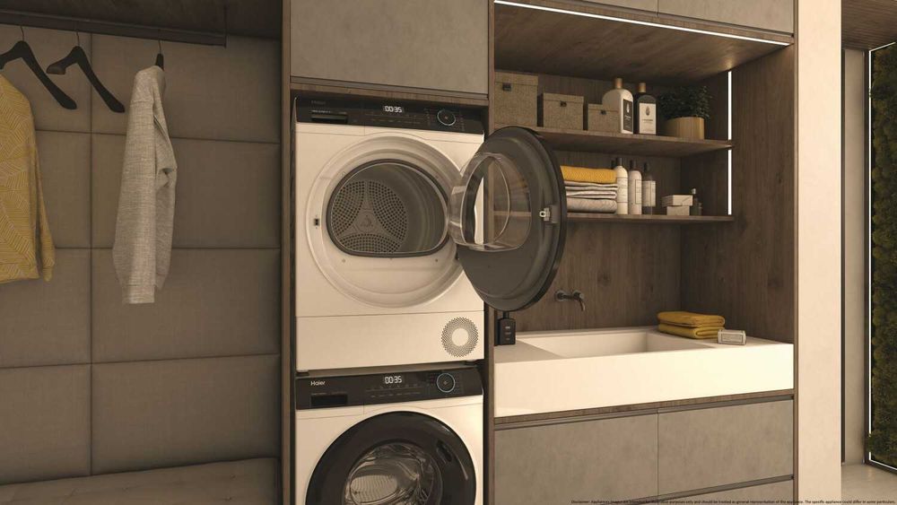 Сушилня с термопомпа HAIER HD91-A3939E 9кг.