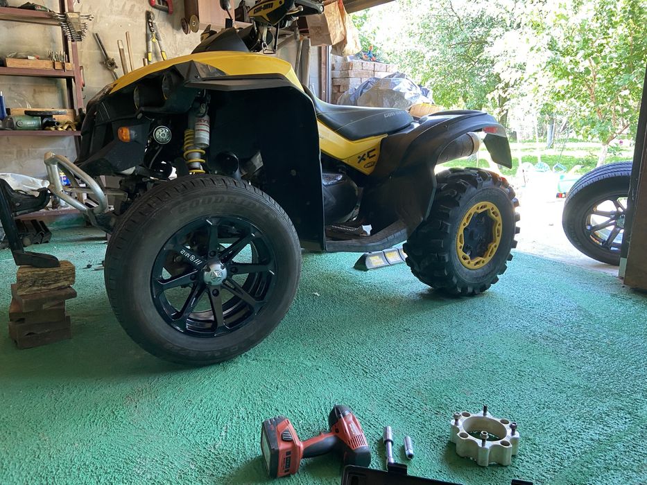 Vand roti atv MSA M12  cu cauciucuri bune