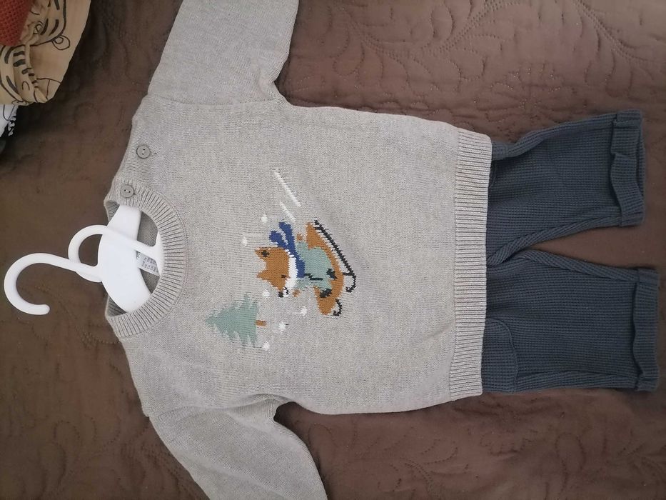 Нов зимен комплект за момче 9 месеца