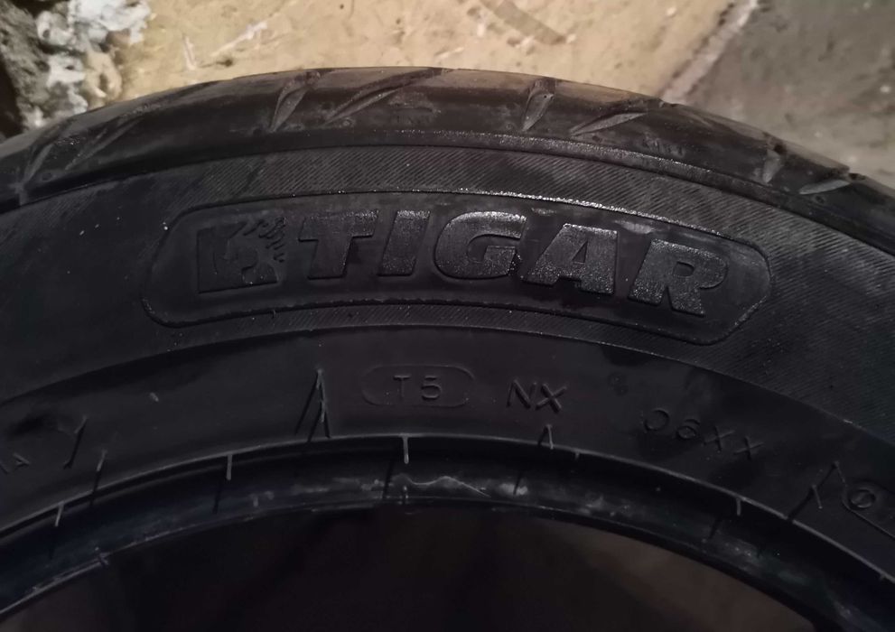 Продавам 4 броя Летни Гуми 185.65.15 на 1 сезон дот 2022 Tigar