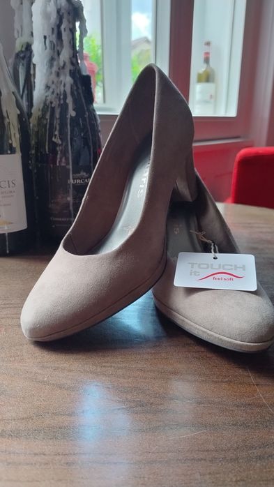 Pantofi Tamaris Noi - Bej 37