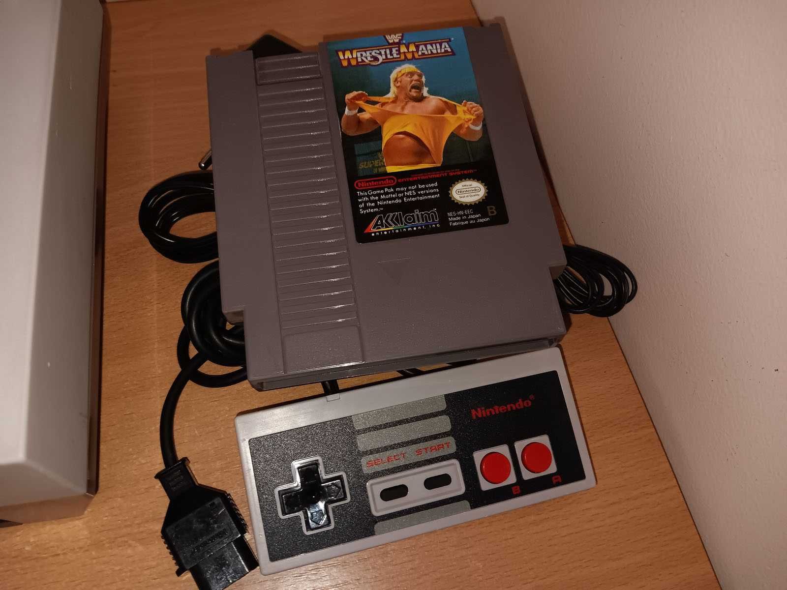 joc copii NES 1985 nintendo entertainment system wrestlemania