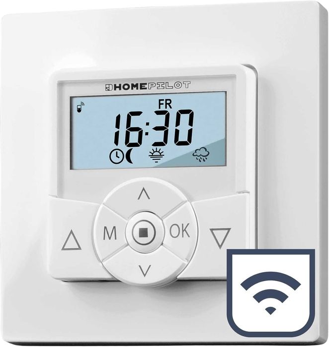 HOMEPILOT timer premium (white, for roller shutter motors)