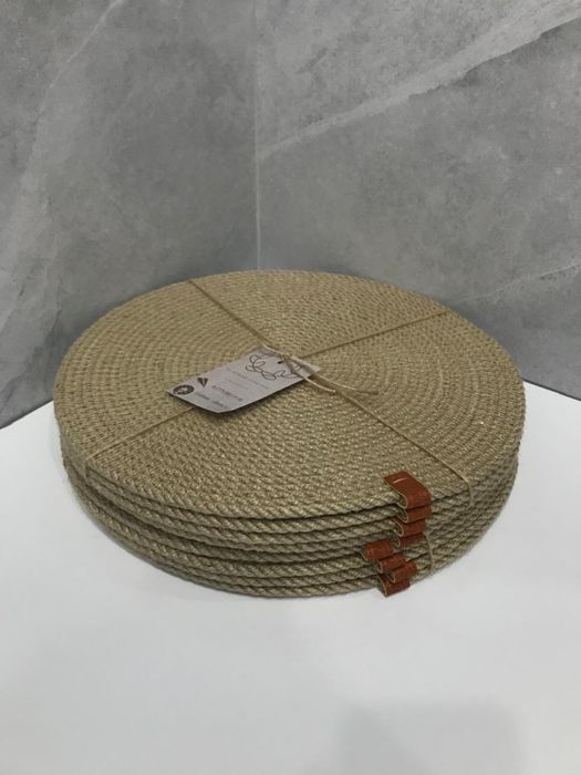 постановочные салфетки из джута