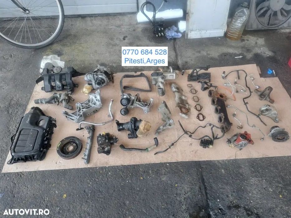 fulie motor galerie admisie turbina racitor gaze EGR clapeta egr rampa injectoare pompa inalta presiune galerie evacuare renault trafic 3 opel vivaro B fiat talento 1.6d 1.6dci 1.6 cdti motor r9m r9mh413 2014 - 2018
