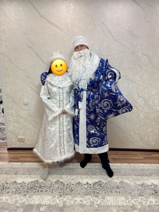 прокат костюмов Деда Мороза и Снегурочка