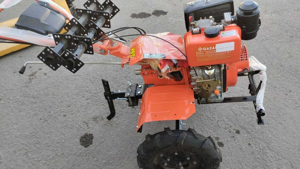 Дизельный мотоблок QAZAR Для обработки целинных земель УЦЕНКА