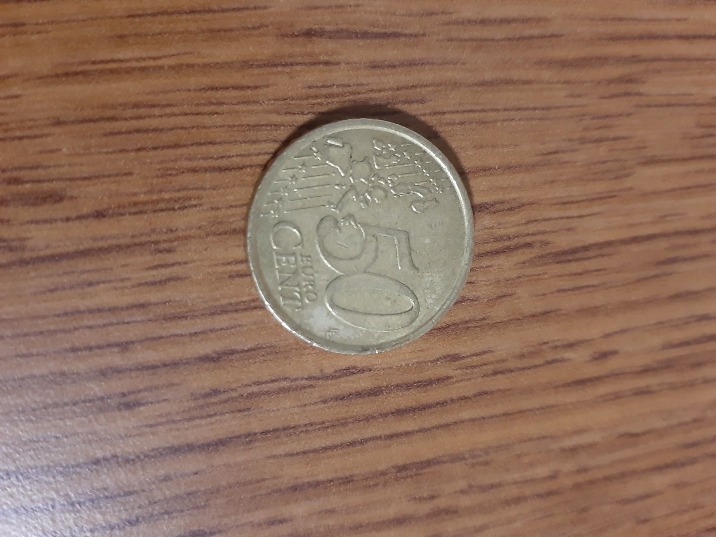 Vand moneda 50 euro centi 2002