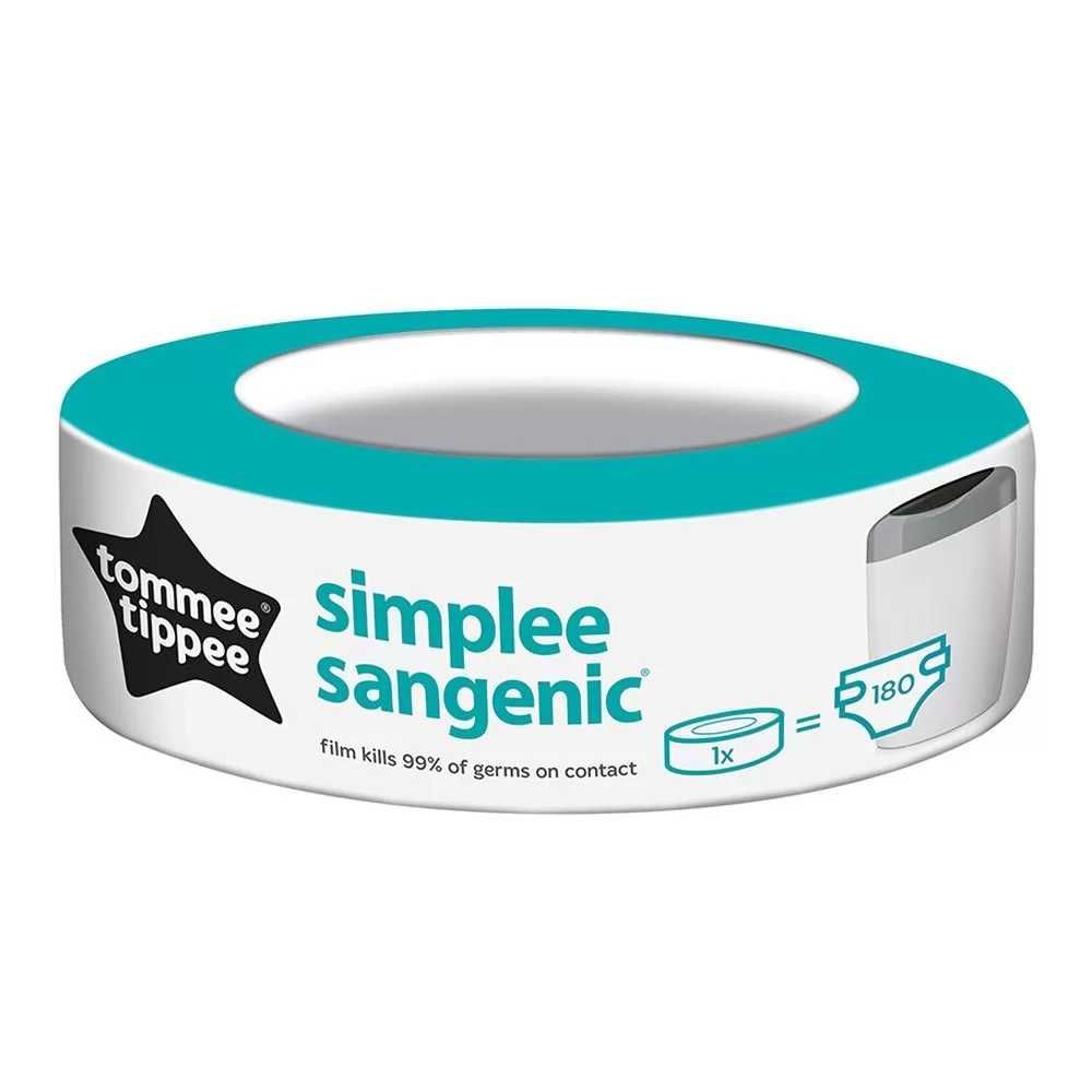 Резервна касета за хигиенен кош за памперси Tommee Tippee - Sangenic