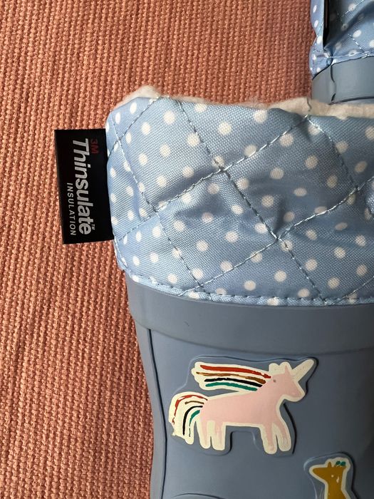 гумени подплатени зимни ботуши NEXT