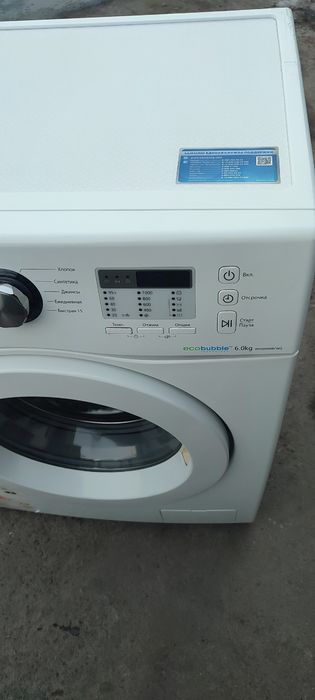 Стиральная машина Samsung Eco Bubble 6 кг - Отличное Состояние
