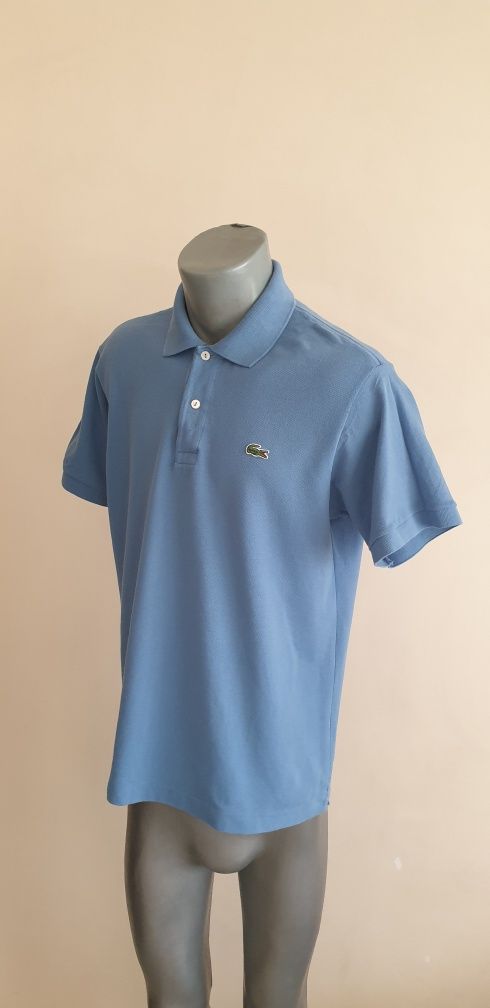 Lacoste Classic Fit Pique Cotton  Size 5 - L ОРИГИНАЛ! Мъжка Тениска!