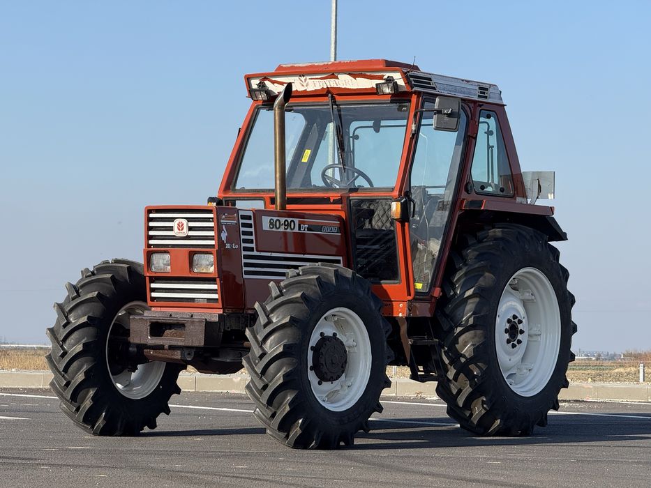 Tractor Fiat Agri 80-90 Impecabil HI-LO SuperComfort import Belgia