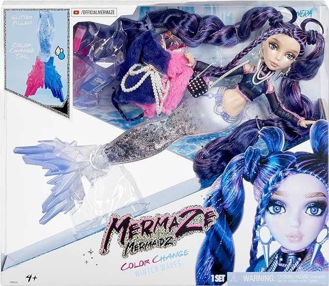 Кукла русалка MERMAZE MERMAIDZ™ Winter Waves Nera