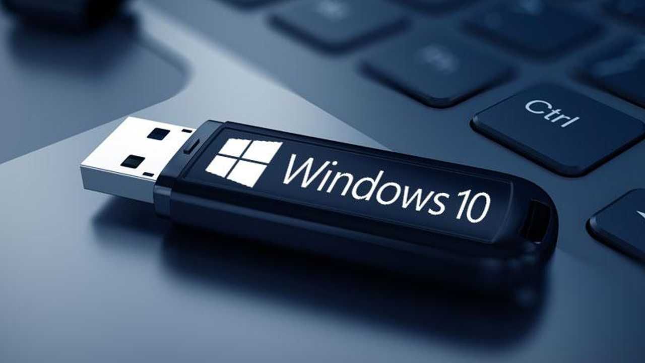 Windows 10 HOME cu LICENTA RETAIL pe stick bootabil memorie USB