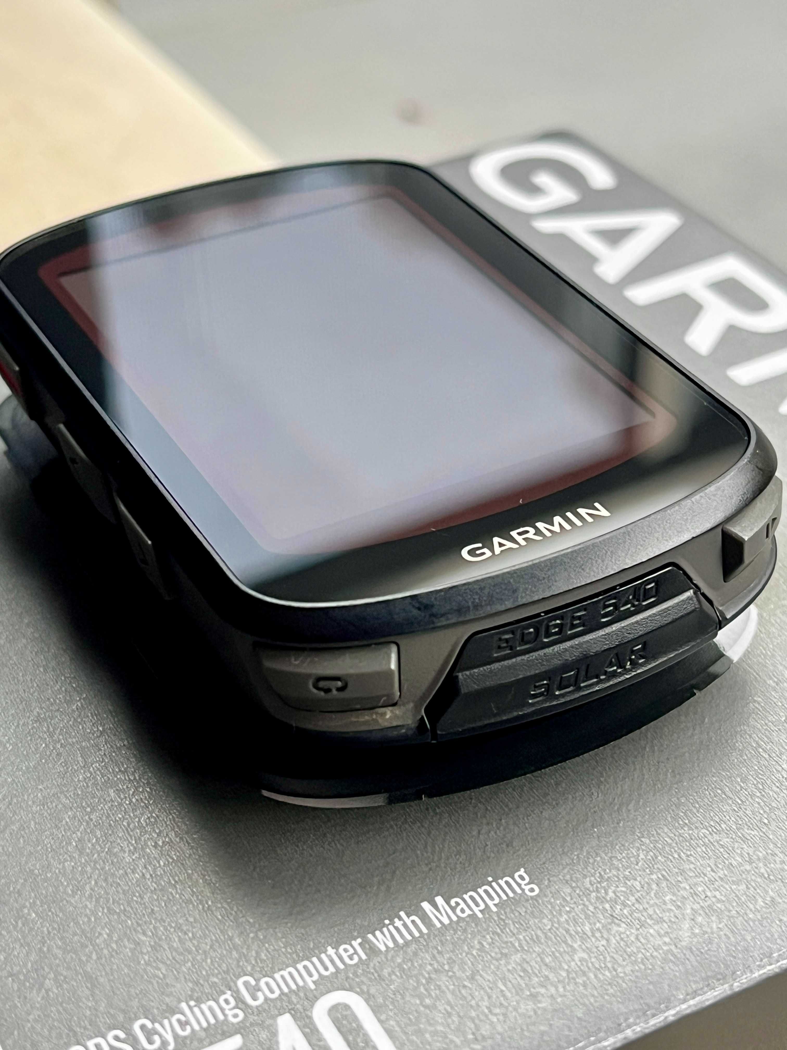 Велокомпютър Garmin Edge 540 Solar – почти нов, отлично състояние