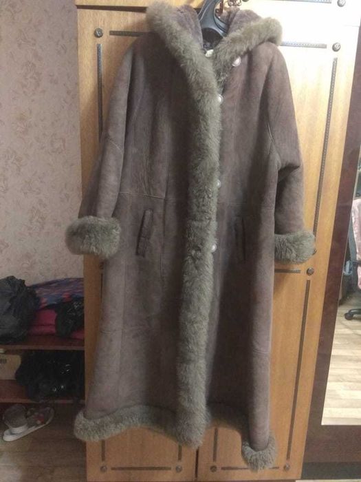 Дублёнка натуральная, сделана в Италии