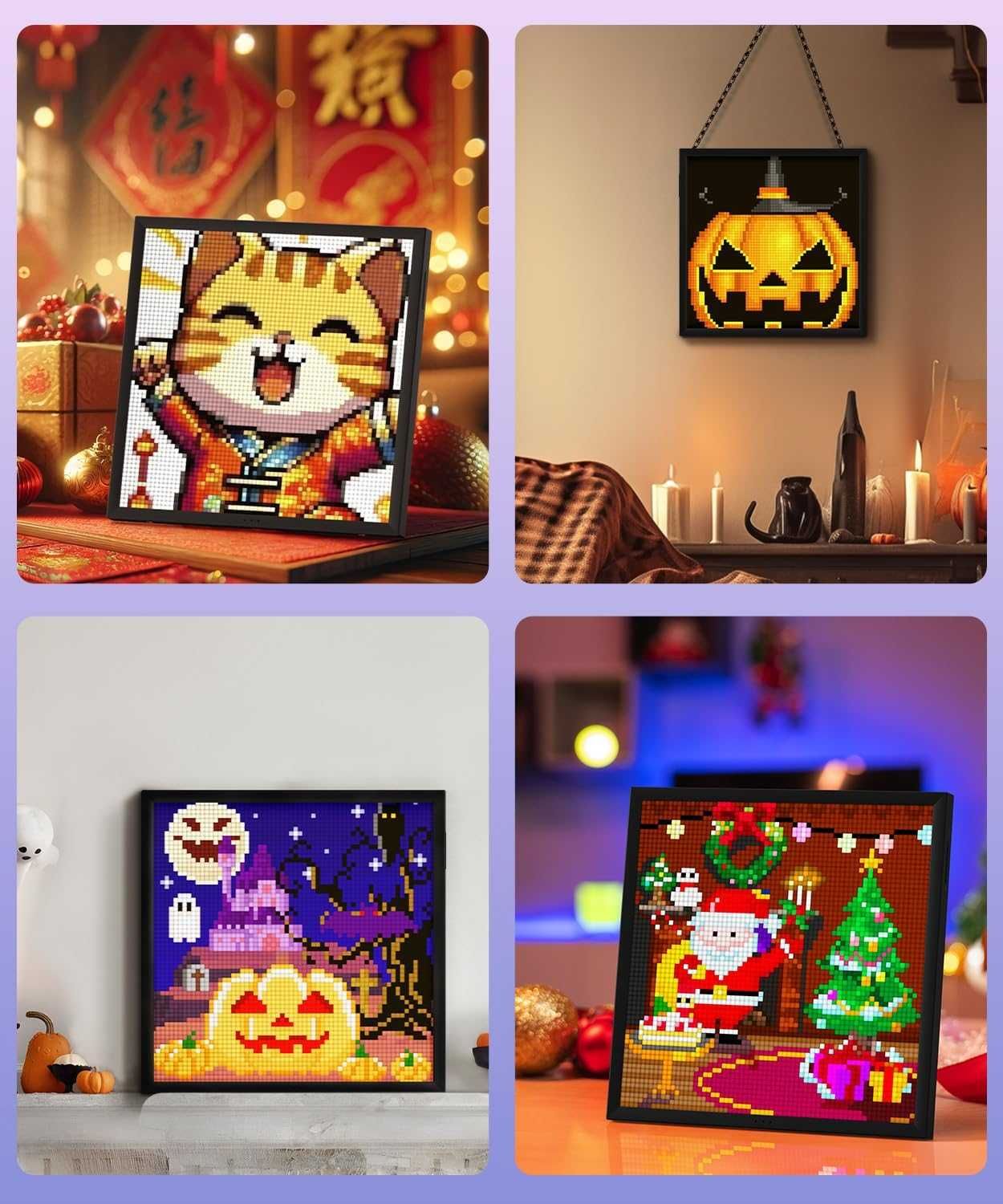 Divooom Pixoo-64 - Wi-Fi pixel art display дигитална рамка