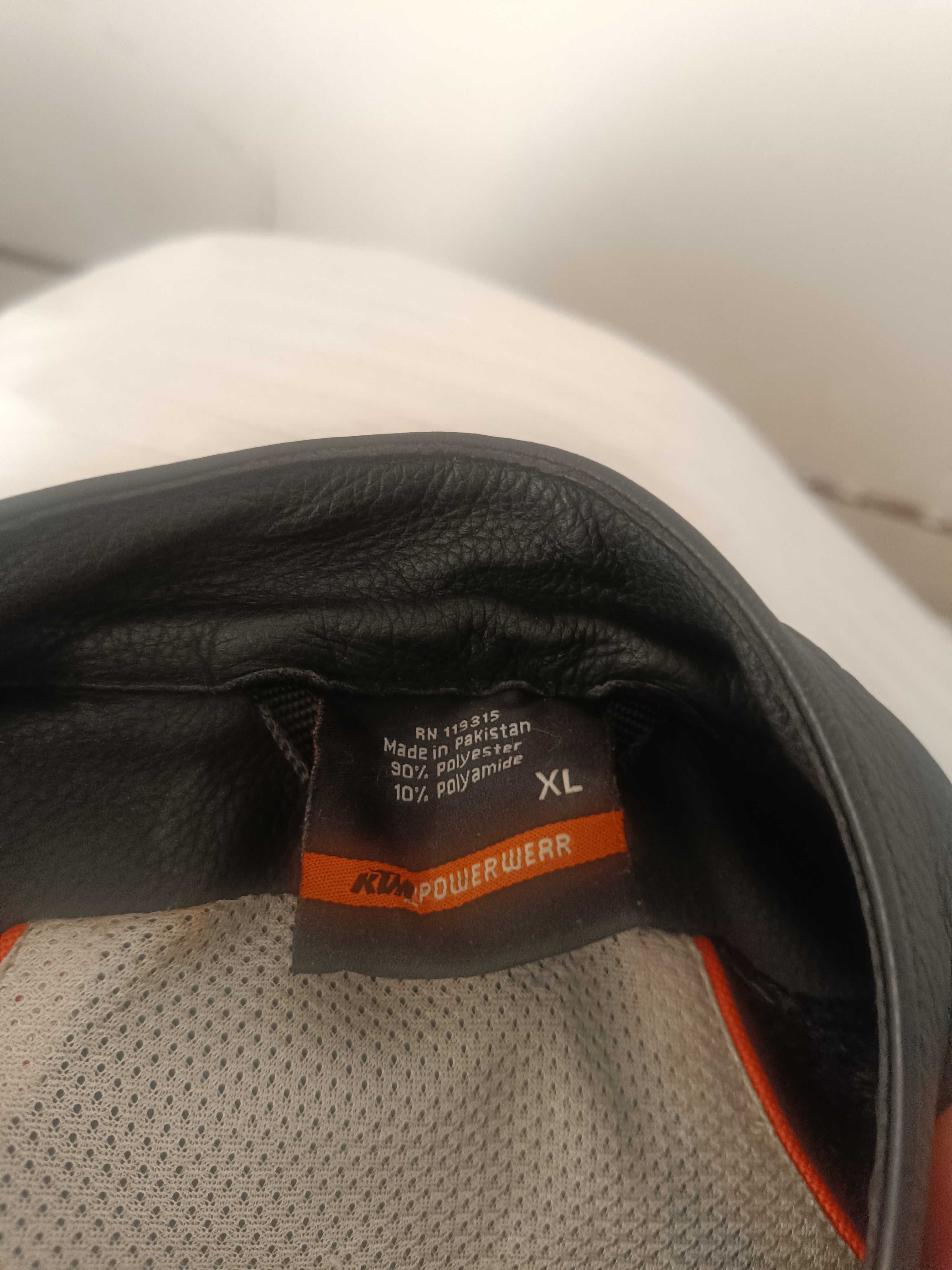 Кожено мото яке KTM