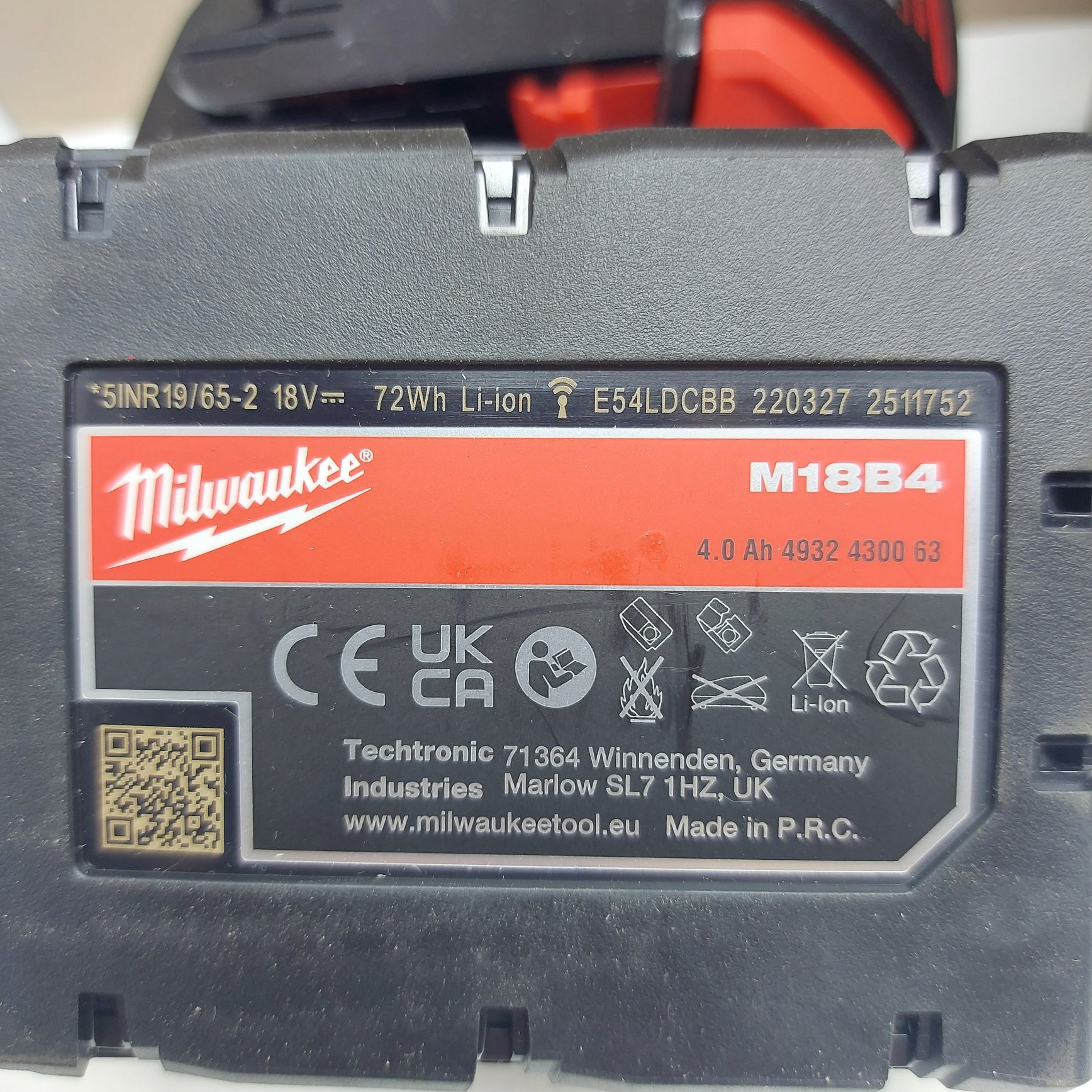Нови батерии Milwaukee M18B4 и M18B5