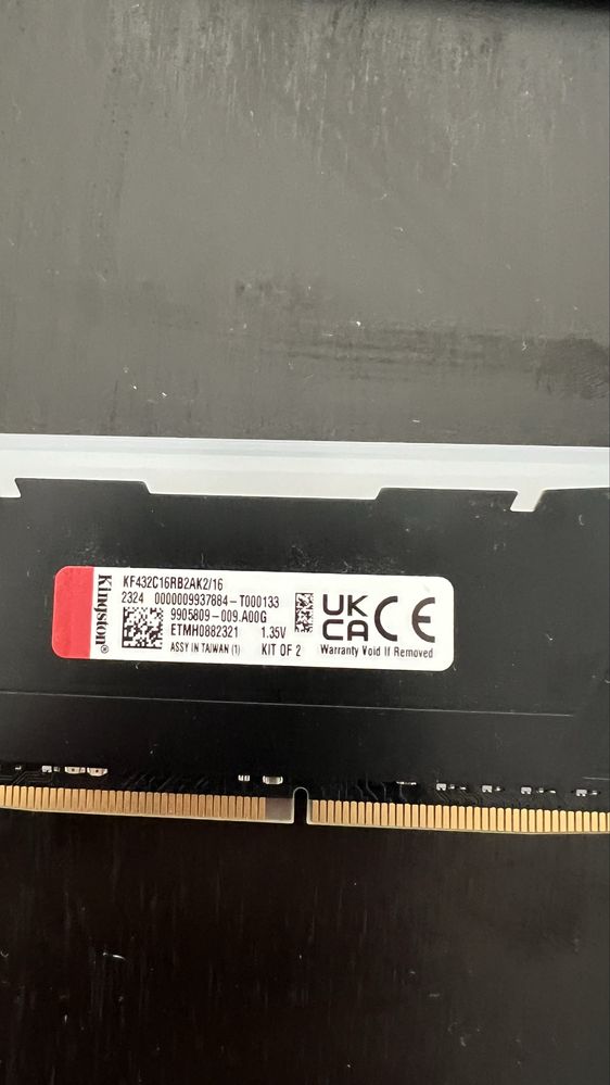 Рам памет Kingston fury renegade ddr4 2x8GB 3200mhz