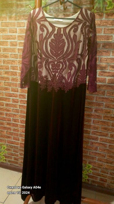 Вечернее платье в пол