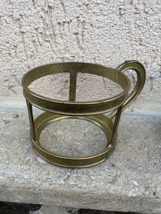 Suport set/pahare din bronz masiv pt ceai sau cafea - 150 lei setul