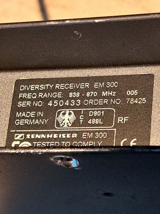 Микрофон с приемник Sennheiser