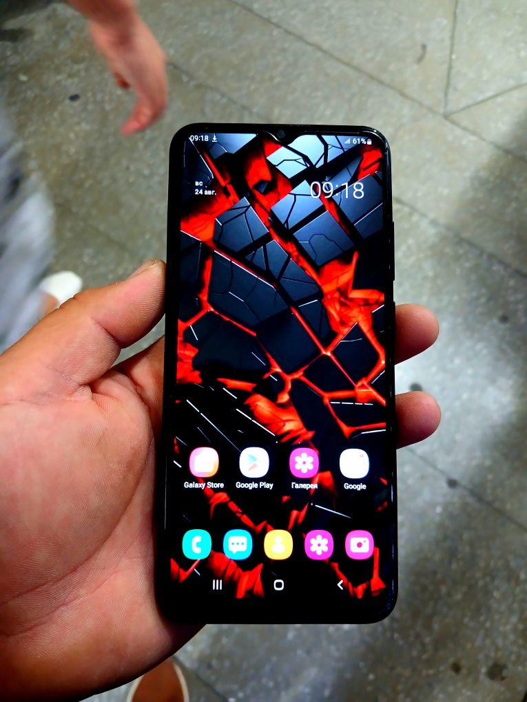 Samsung Galaxy A02S Black ideal xolatda