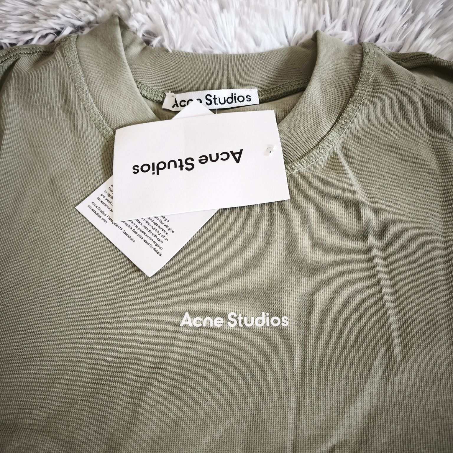 ACNE STUDIOS тениски унисекс в два цвята НОВИ