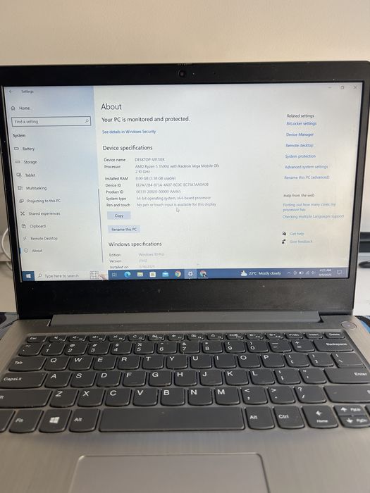 Laptop Lenovo Ideapad 3