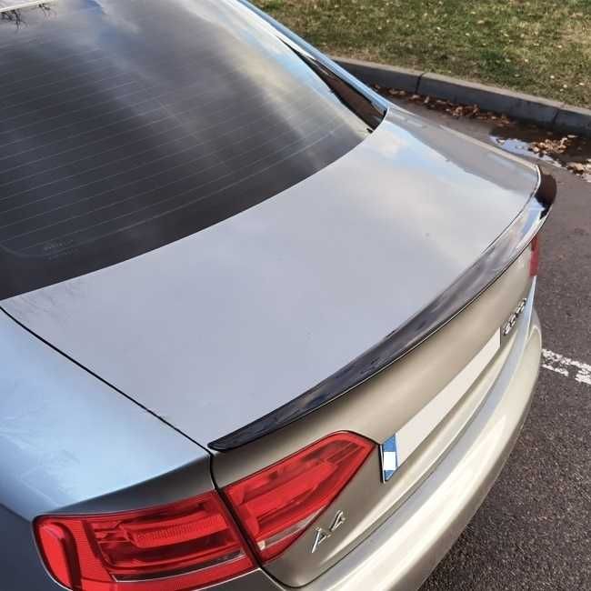 Eleron Portbagaj Lip Codita Audi A4 B8 [08-15], Model Sline S4, Negru