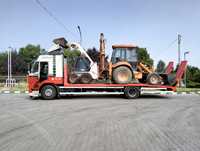Tractari auto transport utilaje bobcat tractor buldo Vola cabina disc