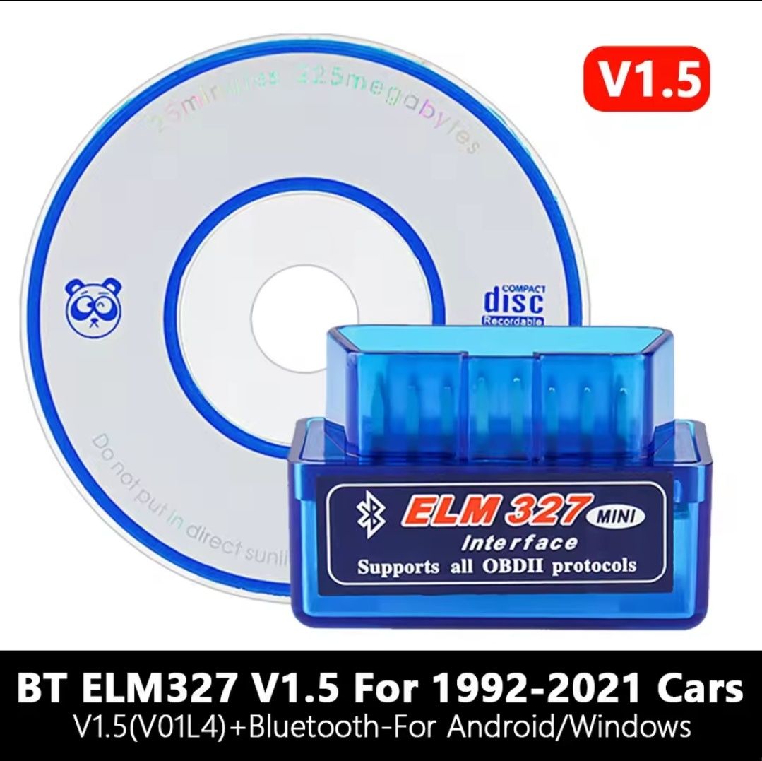 Четец за коли OBD2 ELM327 Bluetooth car sensor v1.5 & 2.1