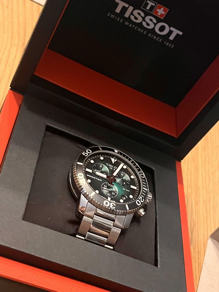 Ceas Tissot Seastar 1000 Quartz Chronograph Full box + acte Romania